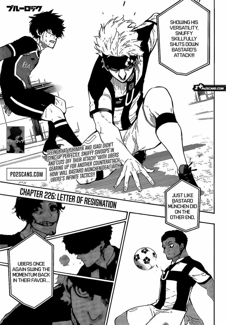Blue Lock Chapter 226 page 3