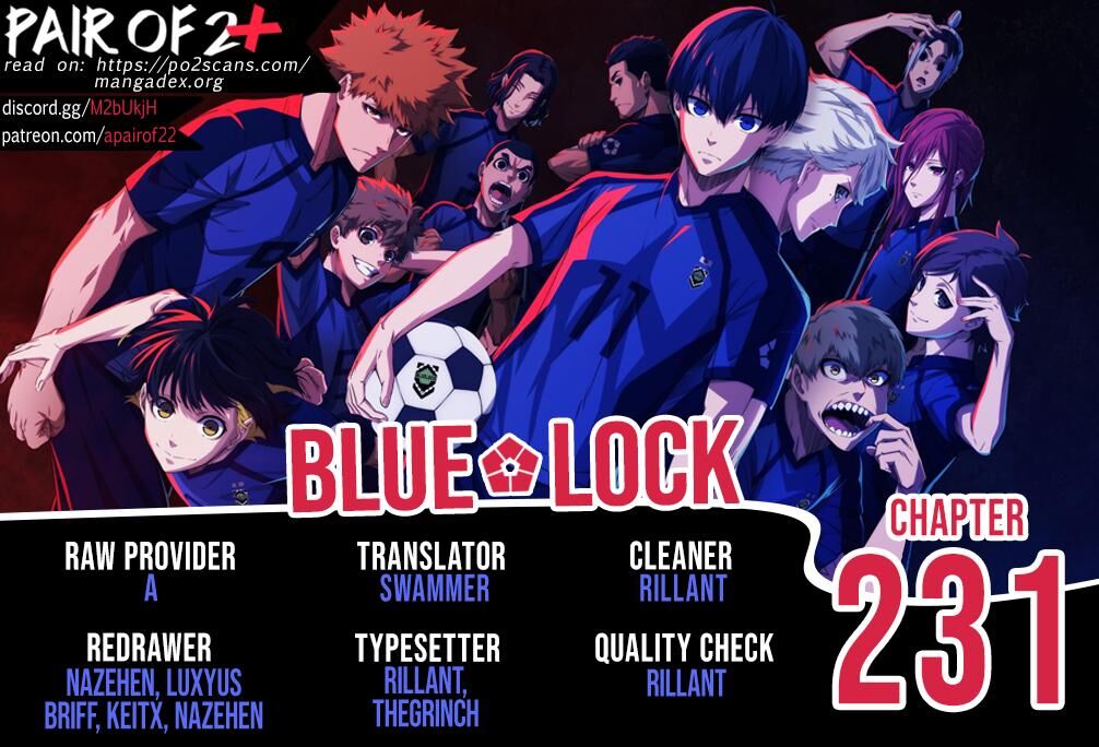 Blue Lock Chapter 231 page 2