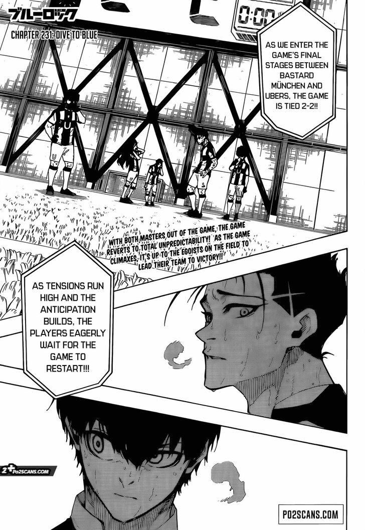 Blue Lock Chapter 231 page 3
