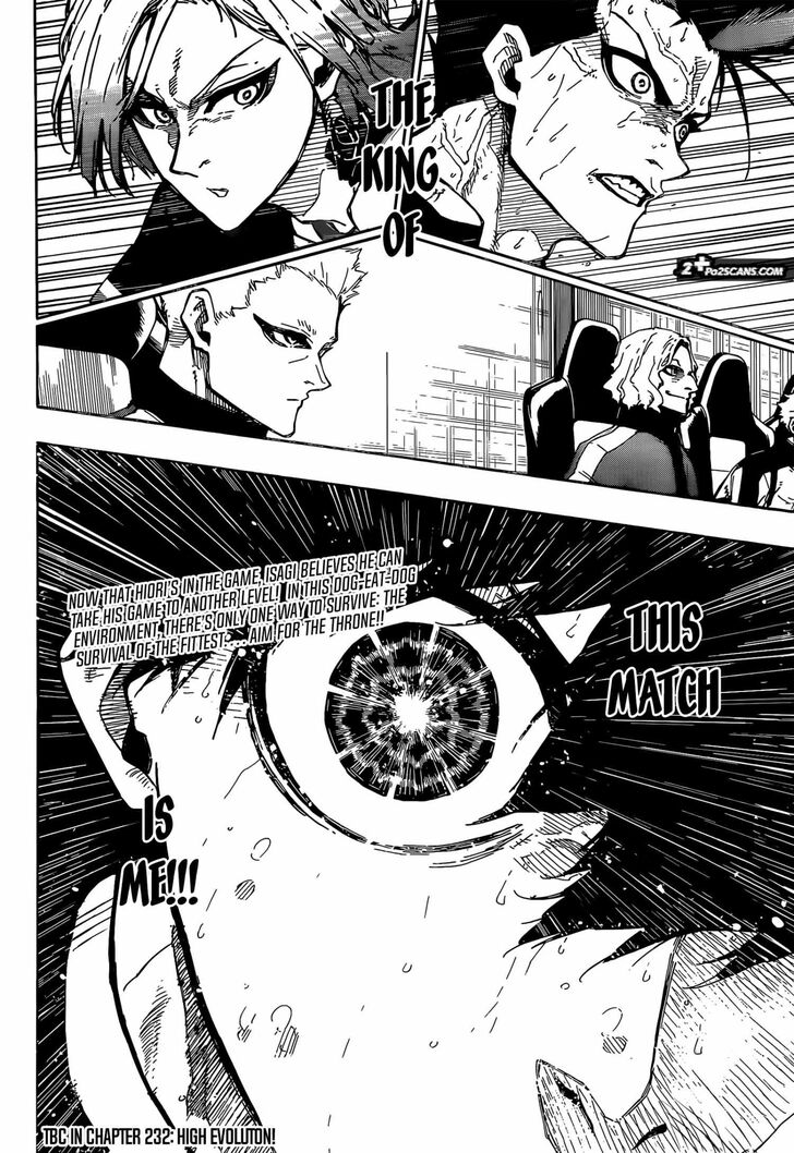 Blue Lock Chapter 231 page 21