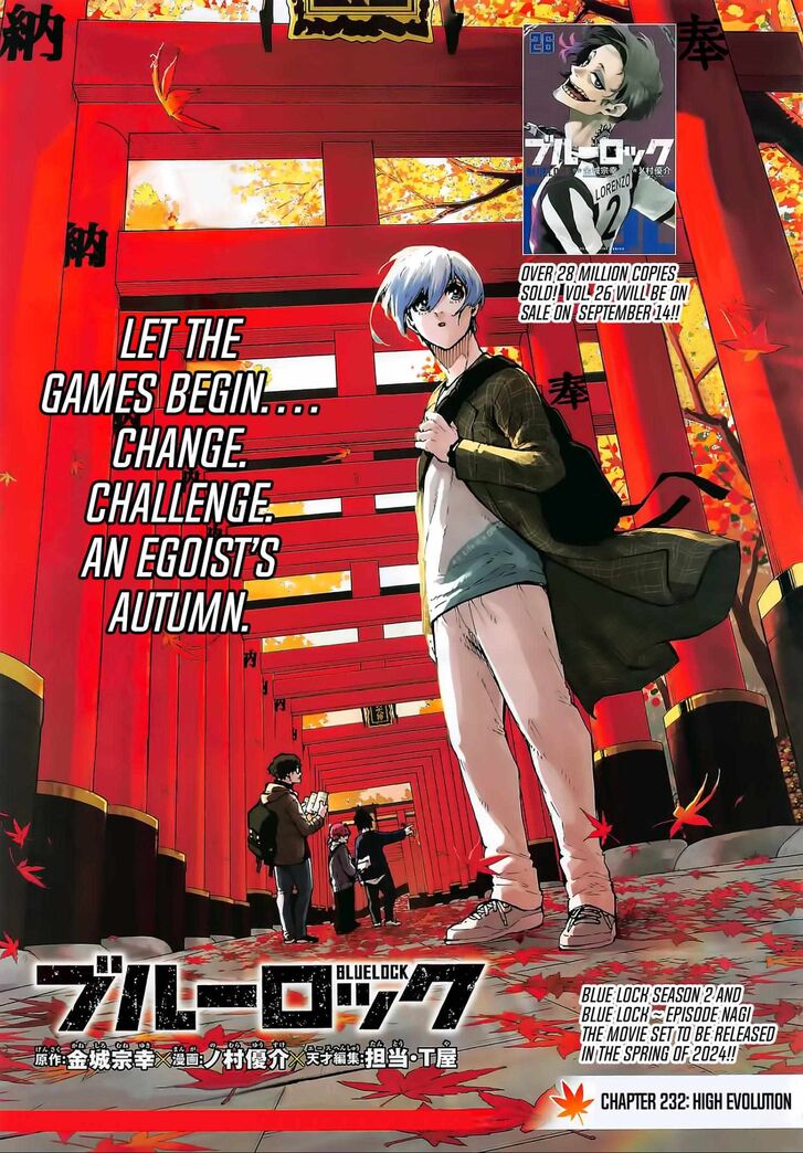 Blue Lock Chapter 232 page 3