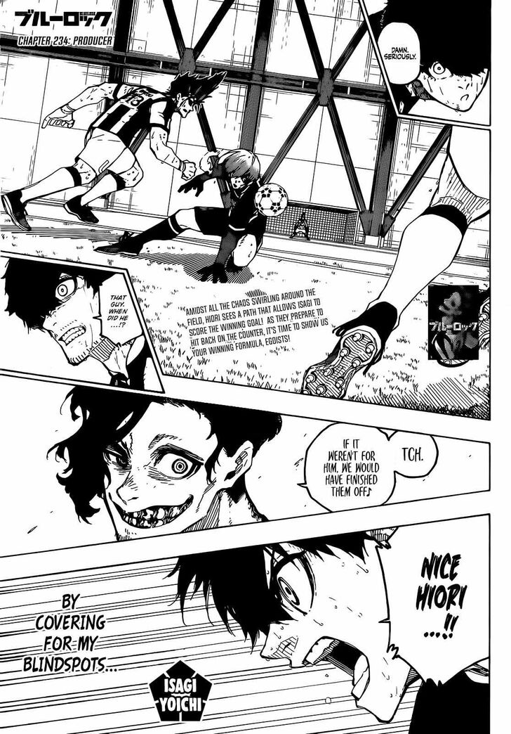 Blue Lock Chapter 234 page 2