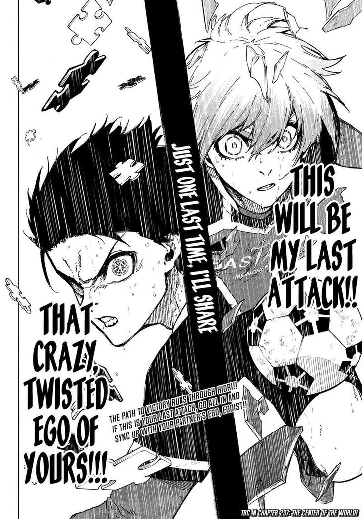 Blue Lock Chapter 236 page 19