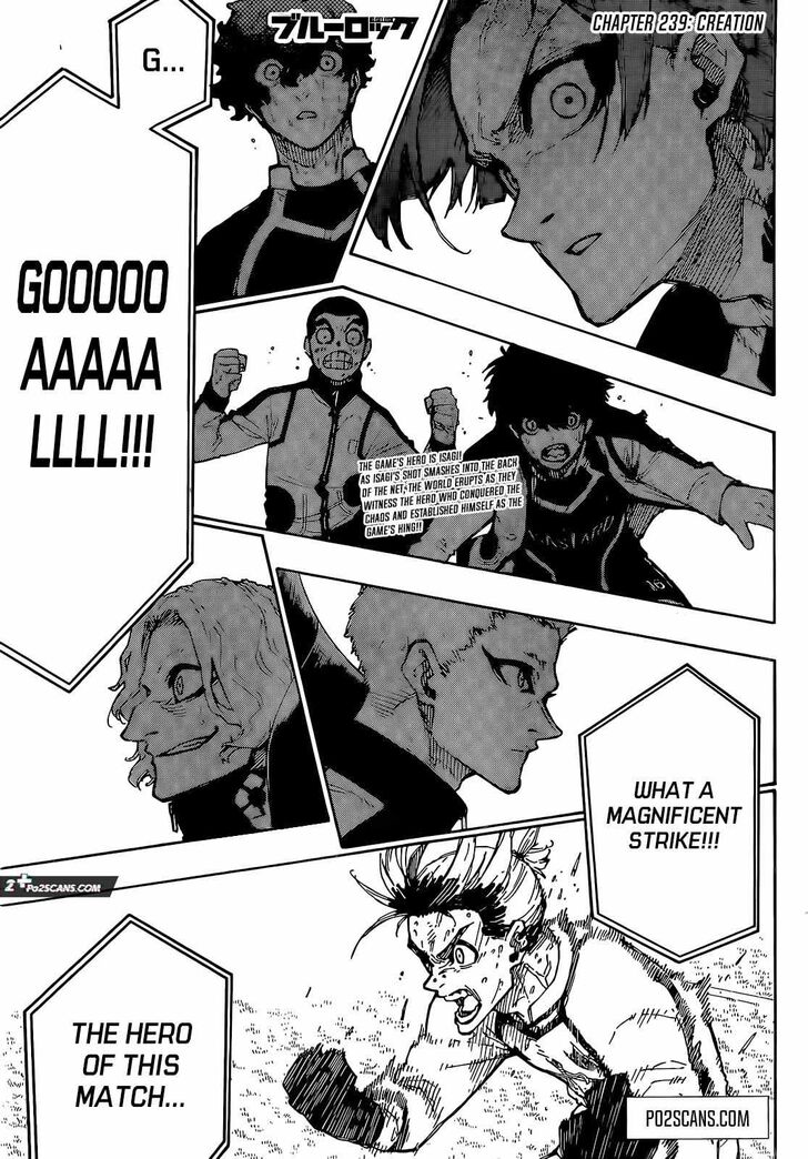 Blue Lock Chapter 239 page 2