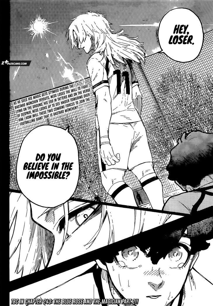 Blue Lock Chapter 242 page 21