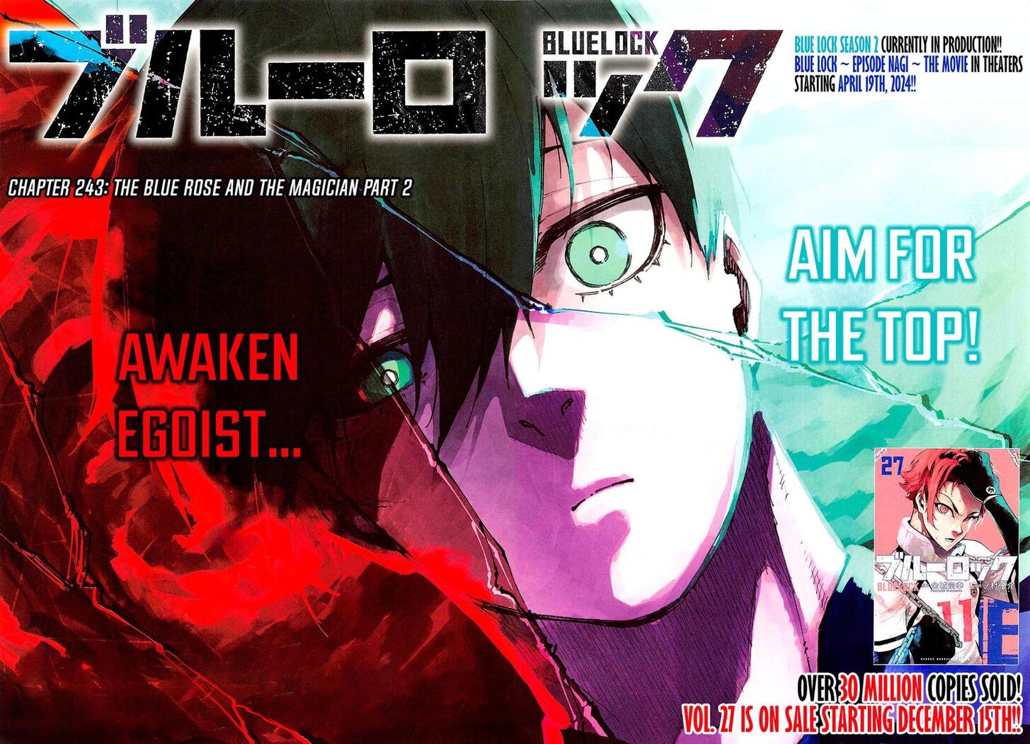 Blue Lock Chapter 243 page 1