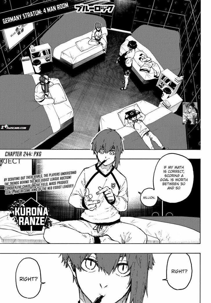 Blue Lock Chapter 244 page 3