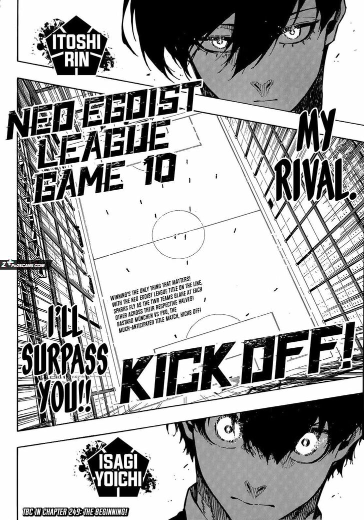 Blue Lock Chapter 248 page 19
