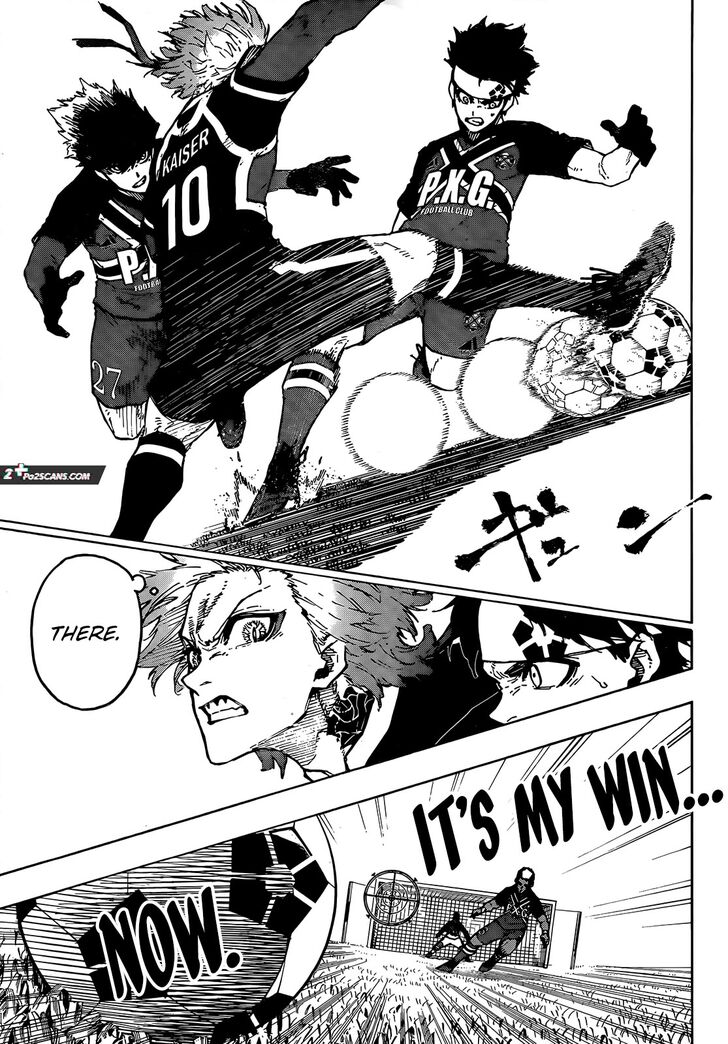Blue Lock Chapter 250 page 17