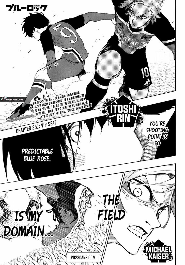 Blue Lock Chapter 251 page 3