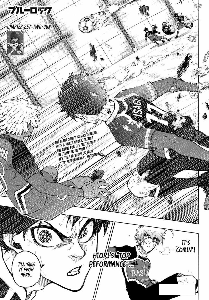 Blue Lock Chapter 257 page 1