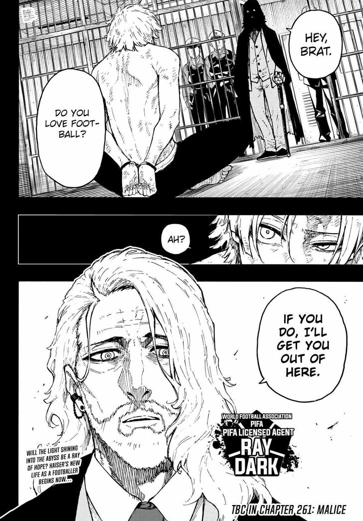 Blue Lock Chapter 260 page 18