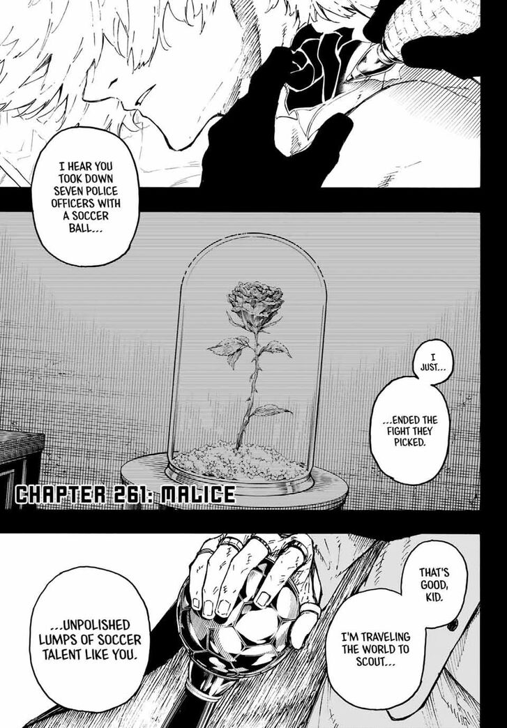 Blue Lock Chapter 261 page 1