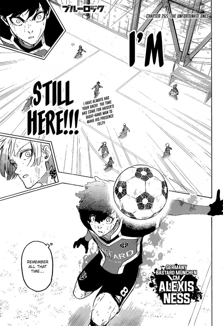 Blue Lock Chapter 265 page 2