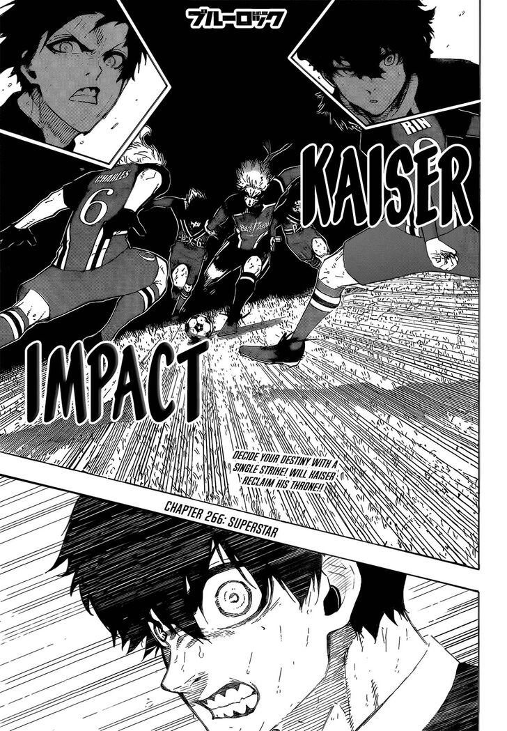 Blue Lock Chapter 266 page 1