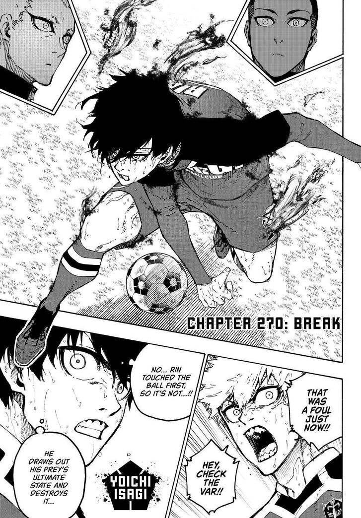 Blue Lock Chapter 270 page 2