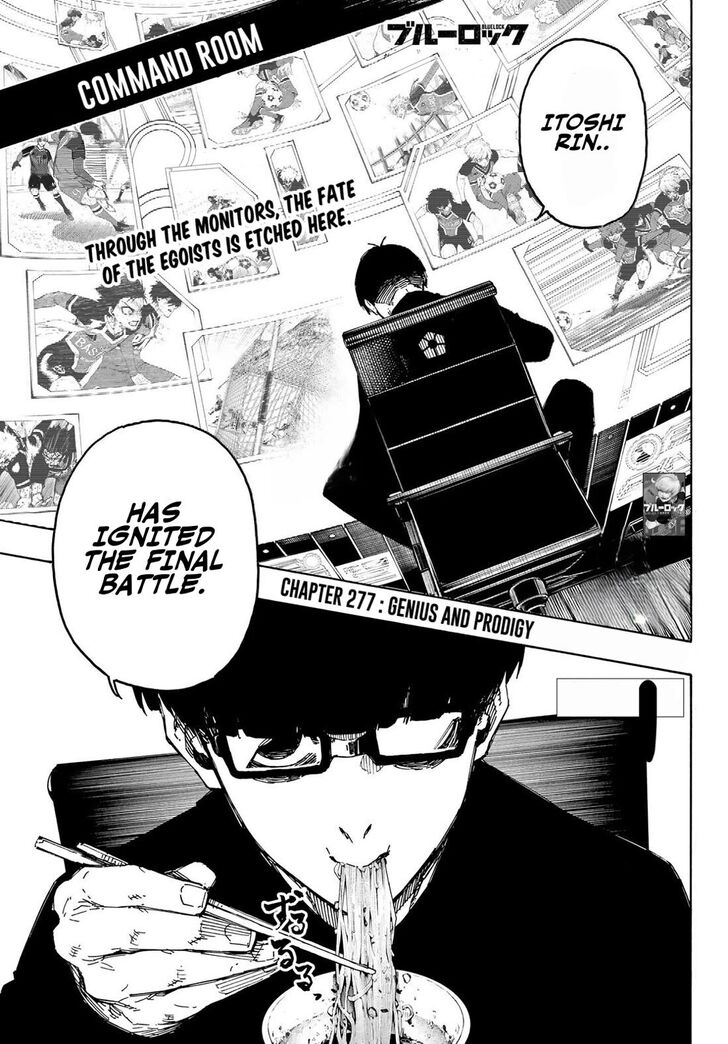 Blue Lock Chapter 277 page 1