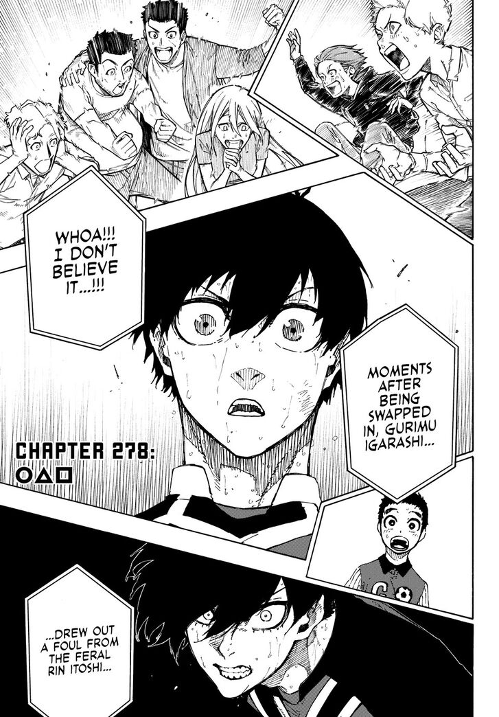 Blue Lock Chapter 278 page 1