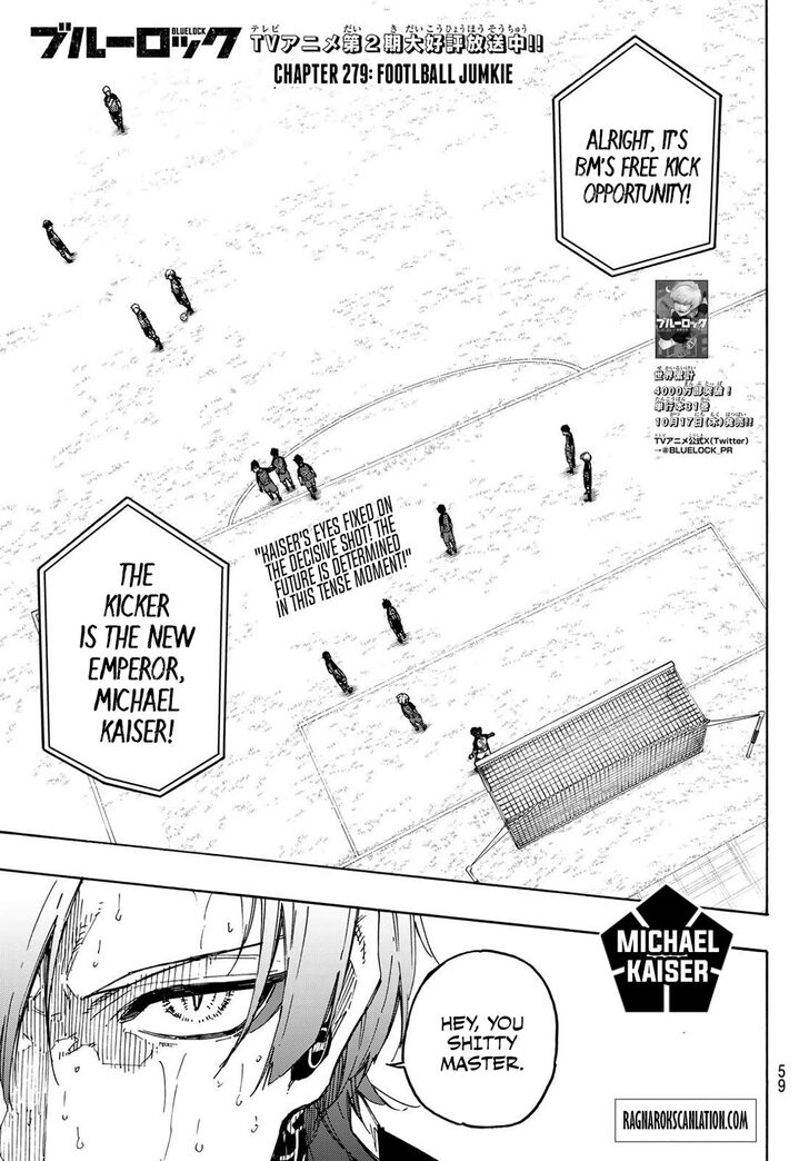 Blue Lock Chapter 279 page 2
