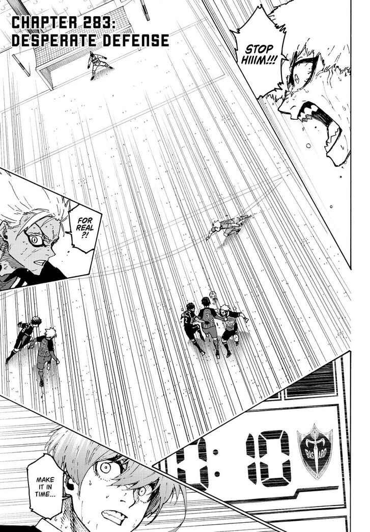 Blue Lock Chapter 283 page 2