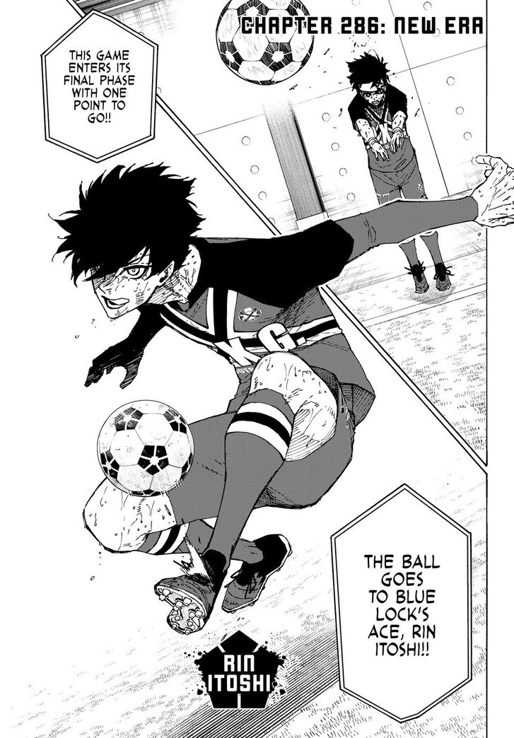 Blue Lock Chapter 286 page 1