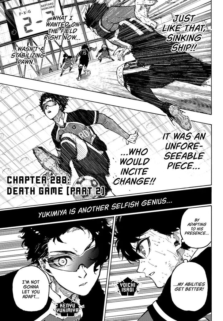 Blue Lock Chapter 288.5 page 1
