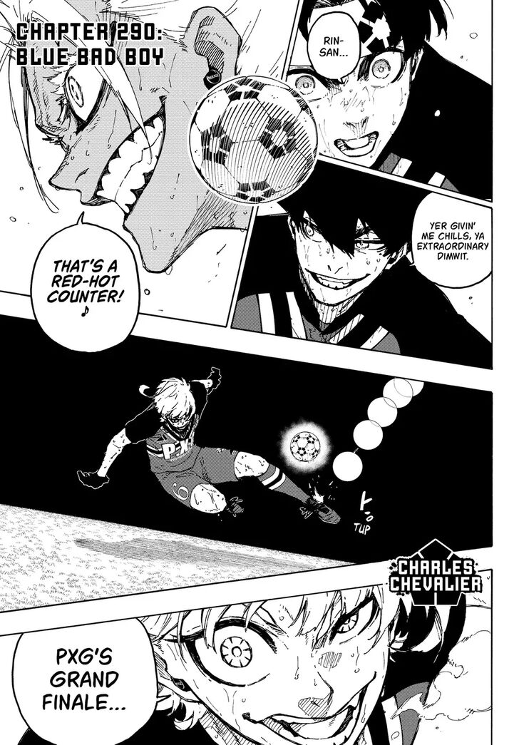 Blue Lock Chapter 290 page 2