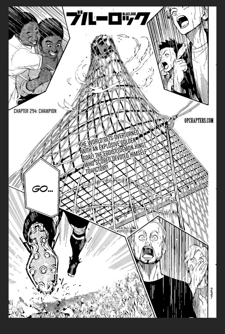 Blue Lock Chapter 294 page 2