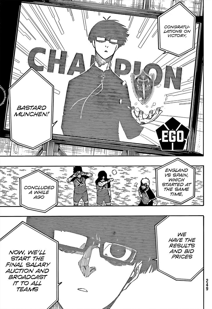 Blue Lock Chapter 295 page 9