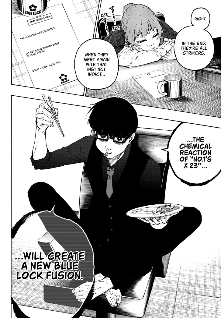 Blue Lock Chapter 305 page 20