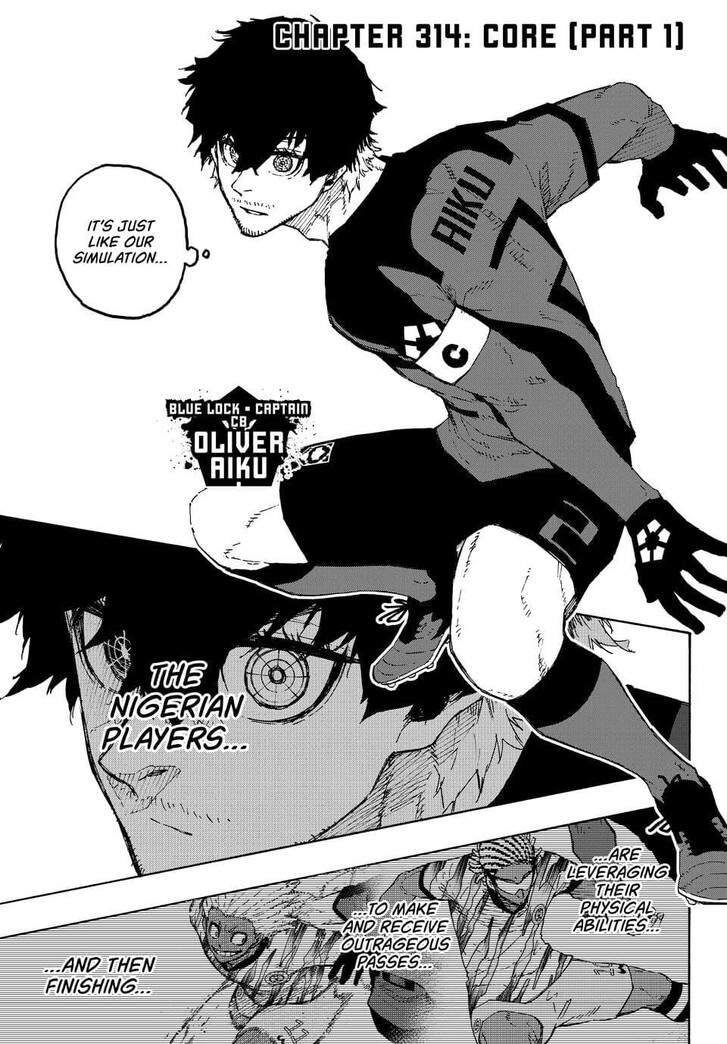 Blue Lock Chapter 314.1 page 2