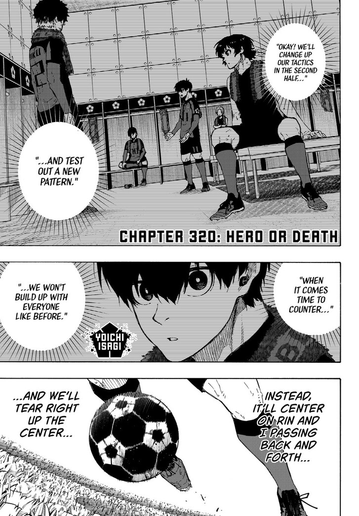 Blue Lock Chapter 320 page 1