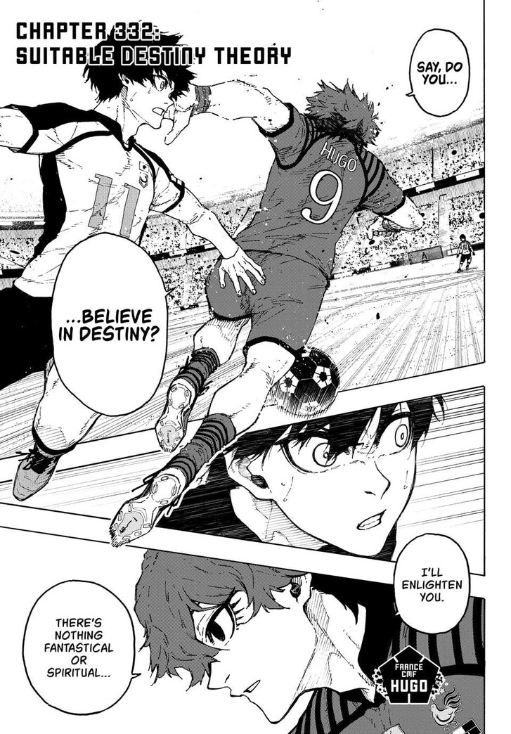 Blue Lock Chapter 332 page 1