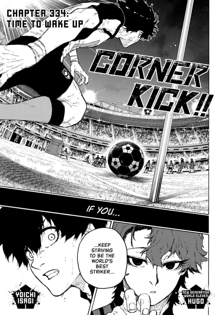 Blue Lock Chapter 334 page 1