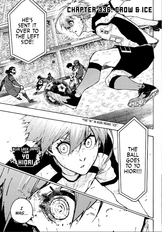 Blue Lock Chapter 336 page 1