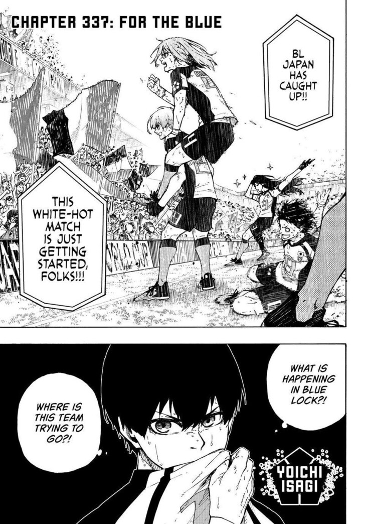 Blue Lock Chapter 337 page 2