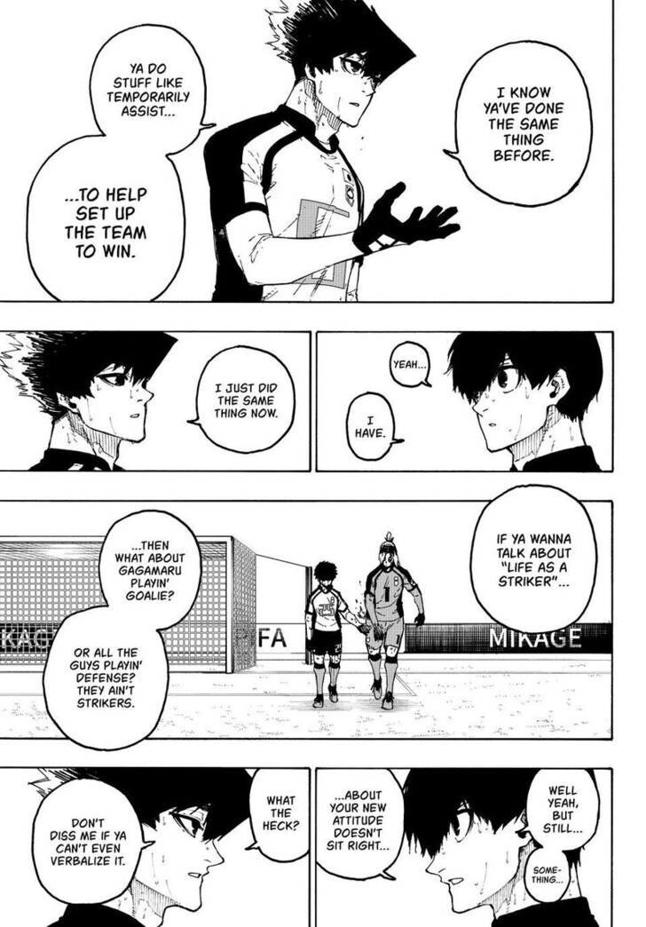 Blue Lock Chapter 337 page 6
