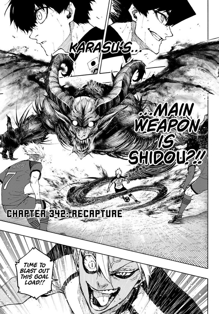 Blue Lock Chapter 342 page 1