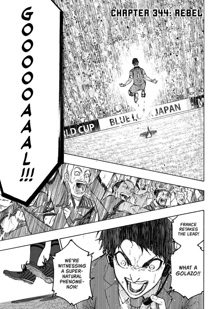 Blue Lock Chapter 344 page 1
