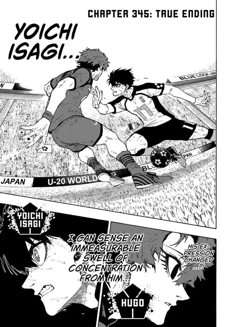 Blue Lock Chapter 345 page 1