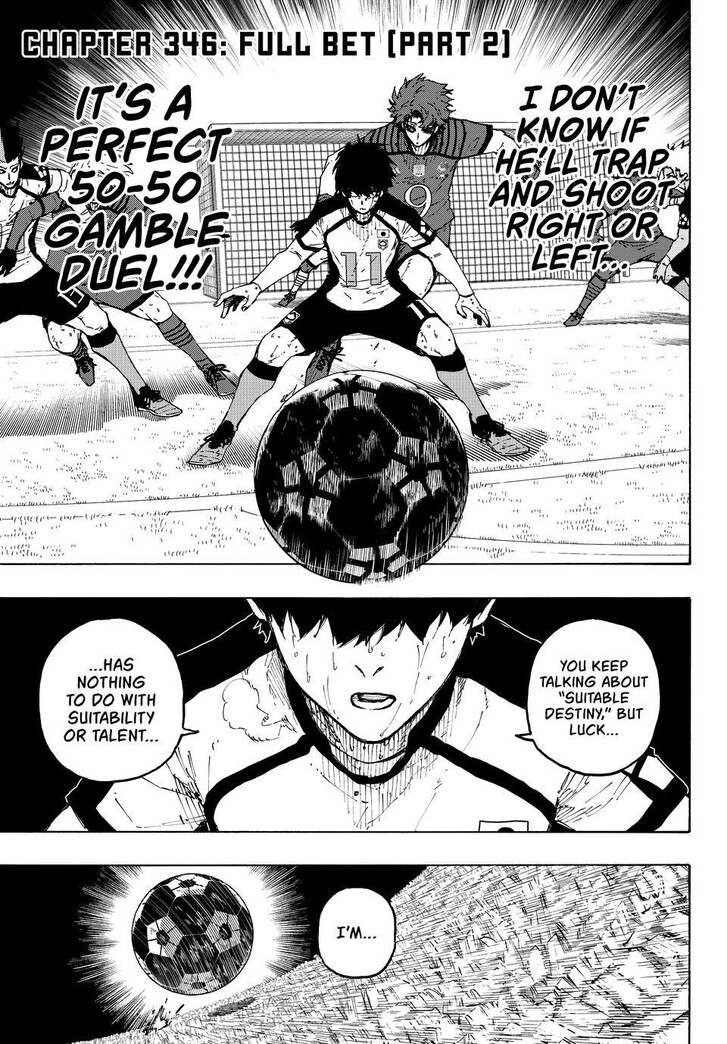 Blue Lock Chapter 346.2 page 1