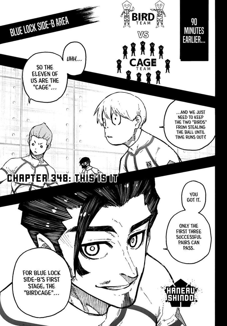 Blue Lock Chapter 348 page 2