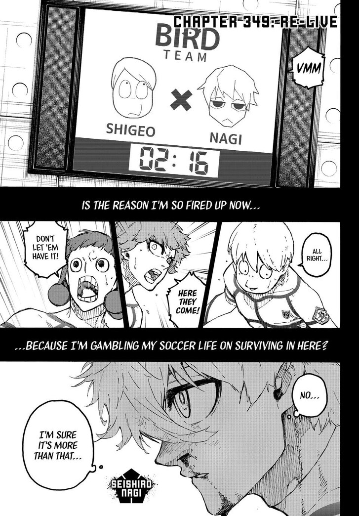 Blue Lock Chapter 349 page 2