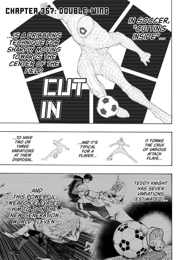 Blue Lock Chapter 357 page 1