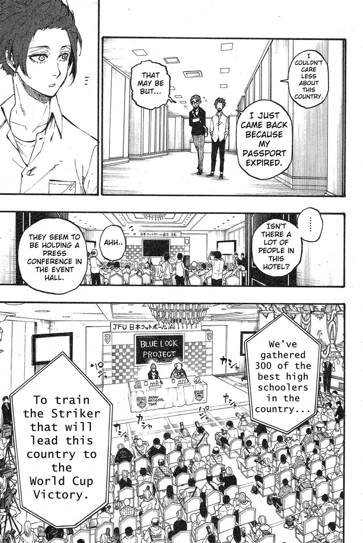 Blue Lock Vol.01 Chapter 004 page 5