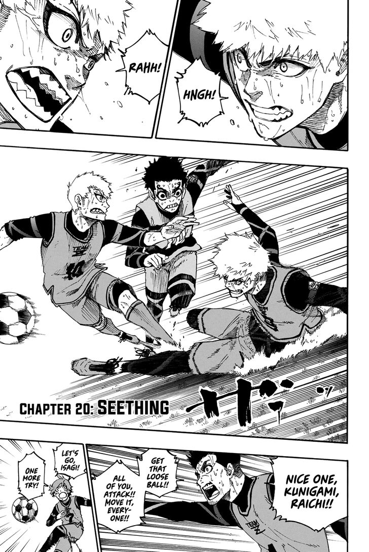 Blue Lock Vol.03 Chapter 020 page 1