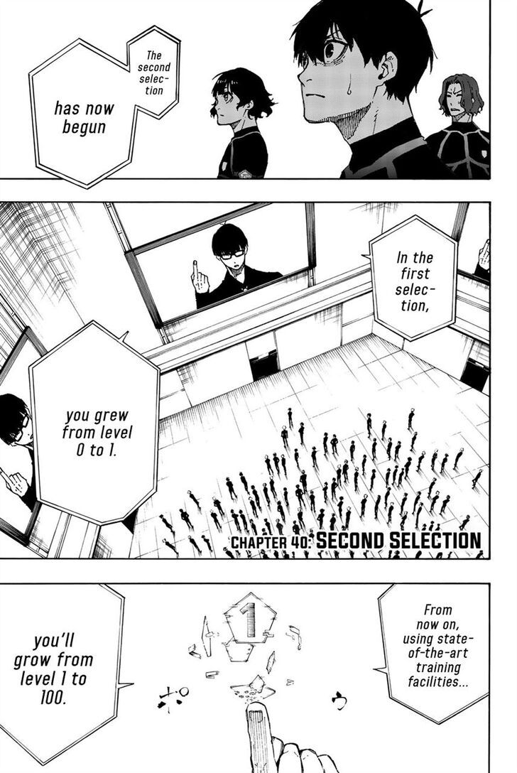 Blue Lock Vol.05 Chapter 040 page 1