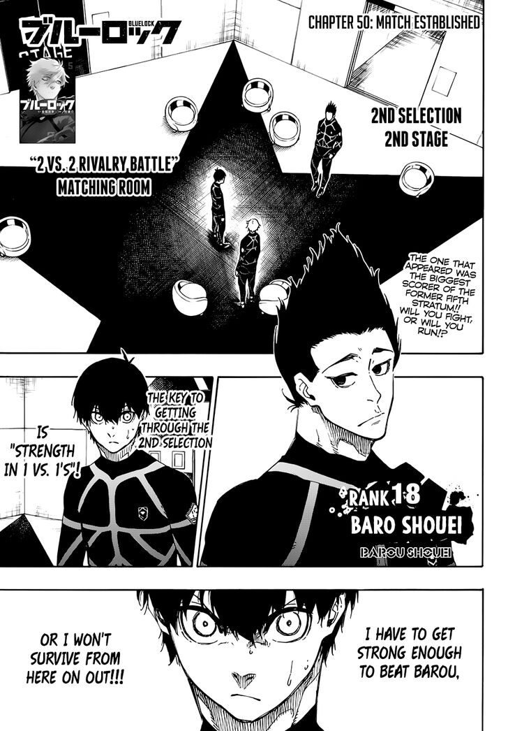 Blue Lock Vol.07 Chapter 050 page 1