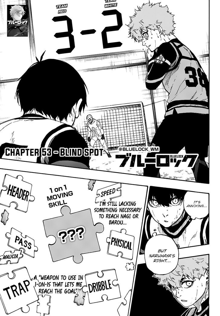 Blue Lock Vol.07 Chapter 053 page 1
