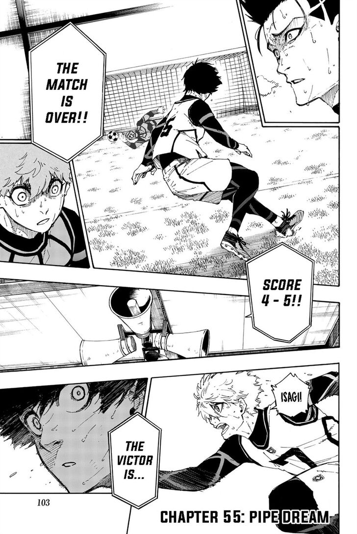 Blue Lock Vol.07 Chapter 055 page 1